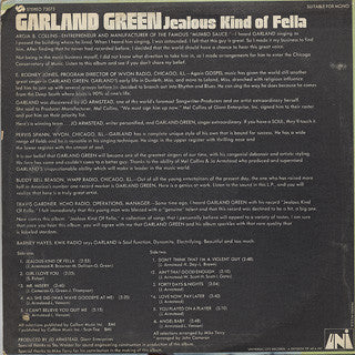 Garland Green : Jealous Kind Of Fella (LP, Album)