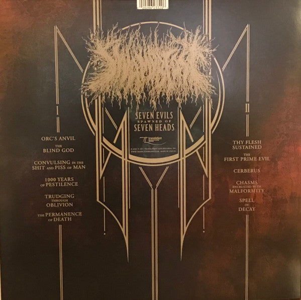 Swampbeast : Seven Evils Spawned Of Seven Heads (LP, Album, Ltd, Blu)