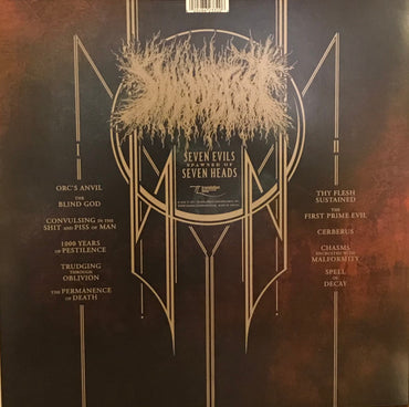 Swampbeast : Seven Evils Spawned Of Seven Heads (LP, Album, Ltd, Blu)