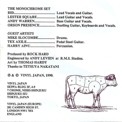The Monochrome Set : Dante's Casino (CD, Album)