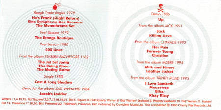The Monochrome Set : Compendium 75-95 (A History 1979-95) (CD, Comp)