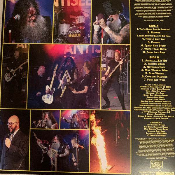 Antiseen : Live From Quarantine (LP, Pin + DVD-V)