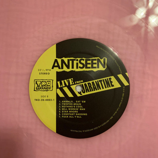 Antiseen : Live From Quarantine (LP, Pin + DVD-V)