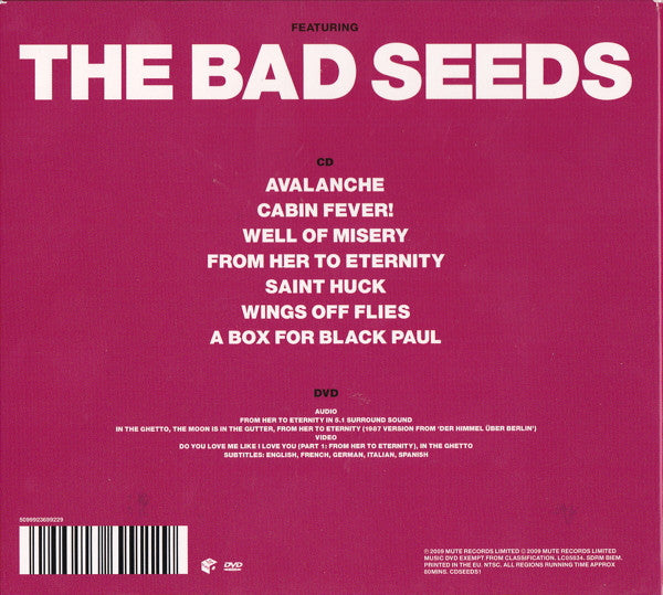 Nick Cave Featuring The Bad Seeds* : From Her To Eternity (CD, Album, RE, RM + DVD-V, Multichannel, NTSC + Co)