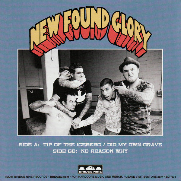 New Found Glory : Tip Of The Iceberg (7", EP, Ltd, Red)