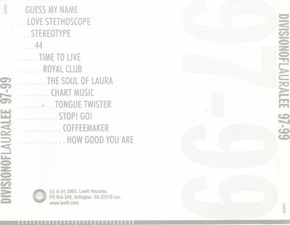 Division Of Laura Lee : 97-99 (CD, Comp)