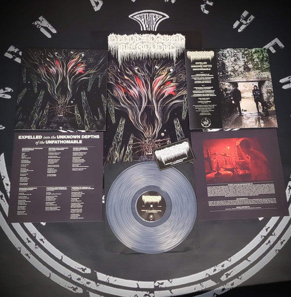 Bloodsoaked Necrovoid : Expelled Into The Unknown Depths Of The Unfathomable (LP, Album, Ltd, Cle)