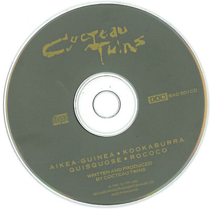 Cocteau Twins : Aikea-Guinea (CD, EP, RE)