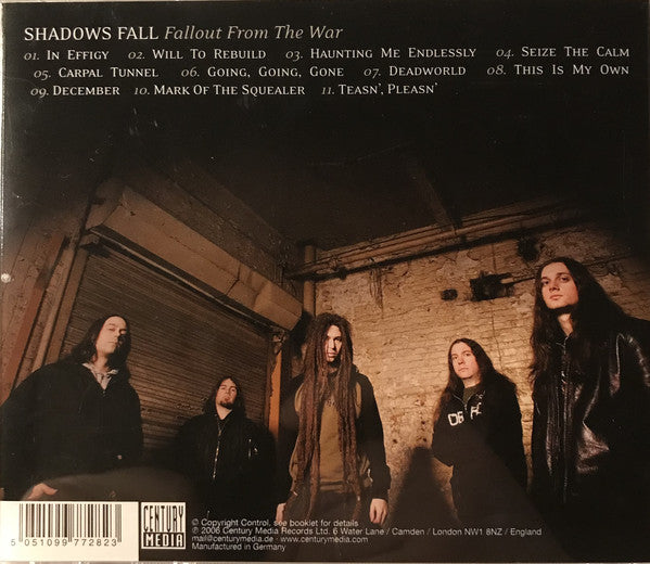 Shadows Fall : Fallout From The War (CD, Album)