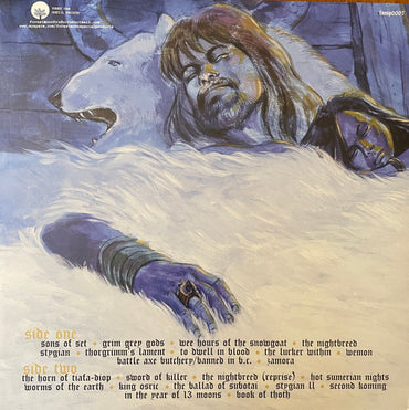 Crom (2) : Hot Sumerian Nights (LP, Album, Gol)