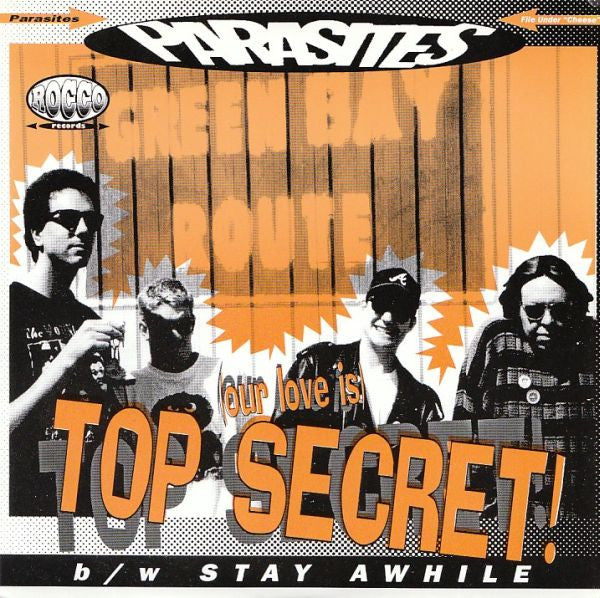 Parasites : (Our Love Is) Top Secret (7", Single)