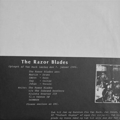 The Razor Blades : Plastic Messiah (7", EP, W/Lbl)