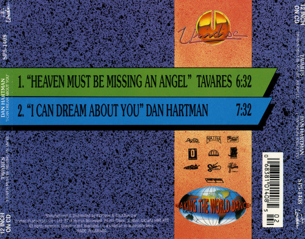 Tavares / Dan Hartman : Heaven Must Be Missing An Angel / I Can Dream About You (CD, Maxi)