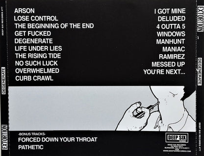 Extortion (2) : Degenerate (CD, Album)