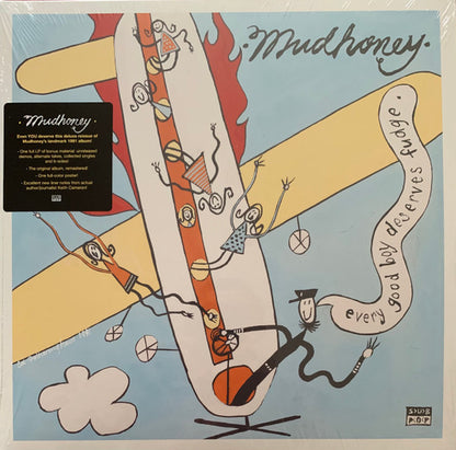 Mudhoney : Every Good Boy Deserves Fudge (LP, Album, RE, Oxb + LP, Ora + Dlx, Ltd, RM)