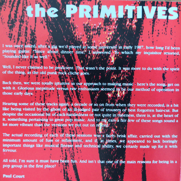Primitives* : Buzz, Buzz, Buzz (CD, Comp, RE)