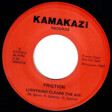 Friction (25) : Games Of The Nightime (7", Single)