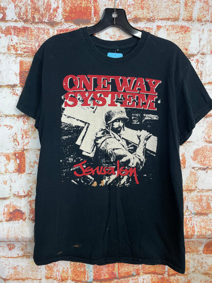 One Way System, used band shirt (M)