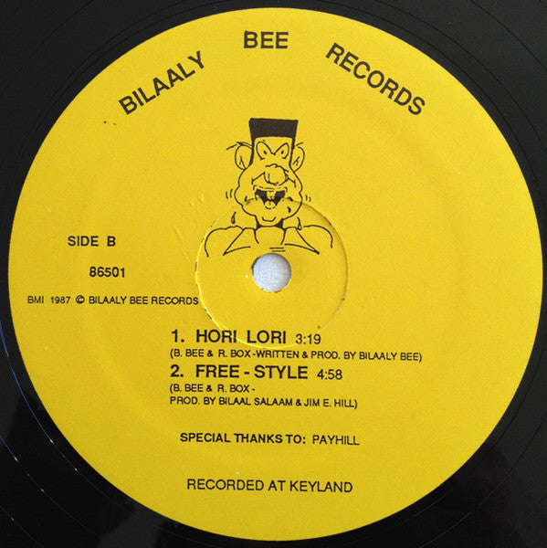 Bilaaly Bee / Rock Box : Hori Lori / Free-Style (12")