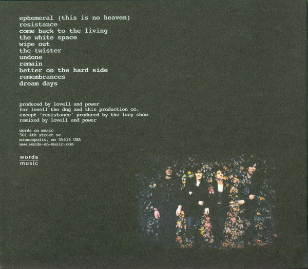 The Lucy Show : ... Undone (CD, Album, RE, RM)