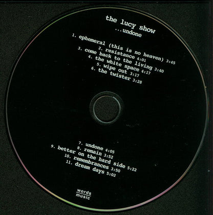 The Lucy Show : ... Undone (CD, Album, RE, RM)
