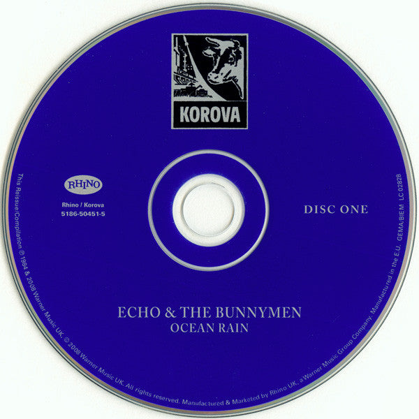 Echo & The Bunnymen : Ocean Rain (CD, Album, RE, RM + CD)