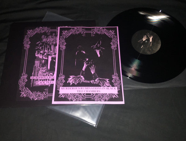 Phantom Spire : Murderous Ruminations In Black Tile Chambers (LP, Comp, Ltd)