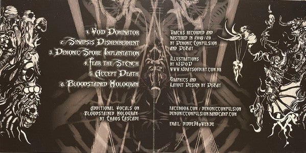 Demonic Compulsion : Spiral Of Abhorrence (CD, MiniAlbum, Ltd)