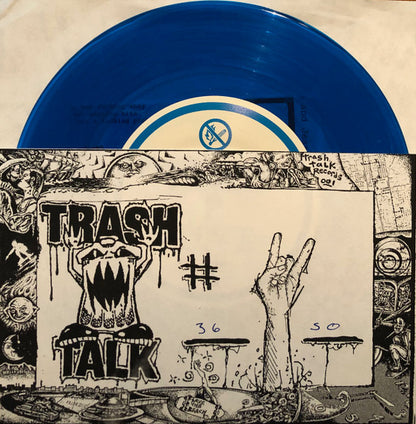 Where The Sidewalk Ends : Keep Our Beaches Clean EP (7", EP, Ltd, Num, blu)