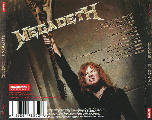 Megadeth : Endgame (CD, Album)