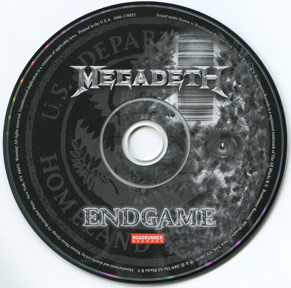 Megadeth : Endgame (CD, Album)