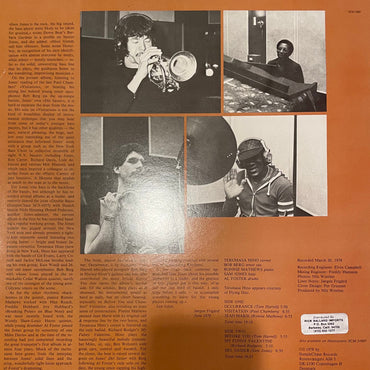 Sam Jones Quintet : Visitation (LP, Album, RE)