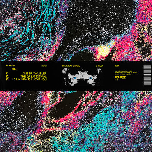 Nothing (12) : The Great Dismal B-Sides (12", S/Sided, EP, Etch, Ltd, Bla)