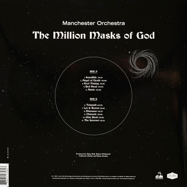 Manchester Orchestra : The Million Masks Of God (LP, Album, Dlx, Ltd, Red)