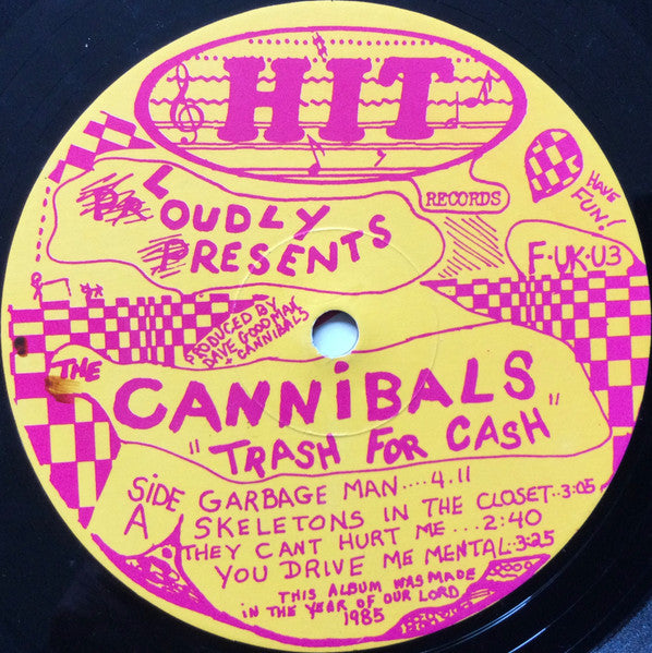 The Cannibals : Trash For Cash (LP, MiniAlbum)