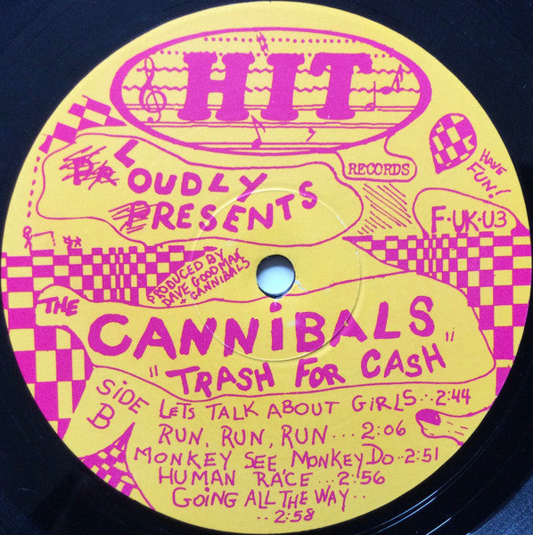 The Cannibals : Trash For Cash (LP, MiniAlbum)