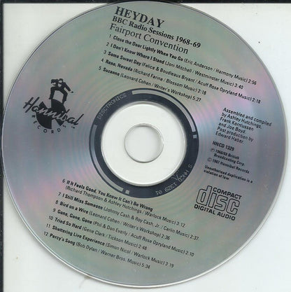 Fairport Convention : Heyday - The BBC Sessions 1968-1969  (CD, Album, RE, Dis)