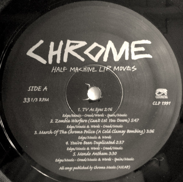 Chrome (8) : Half Machine Lip Moves (LP, Album, RE)