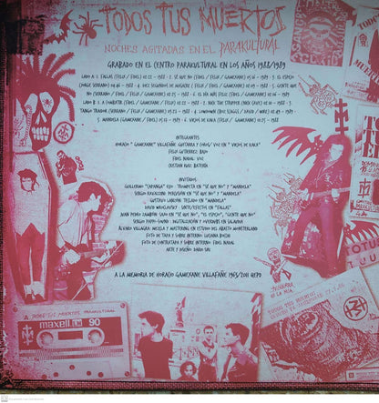 Todos Tus Muertos : Noches Agitadas En El Parakultural (LP, Album)