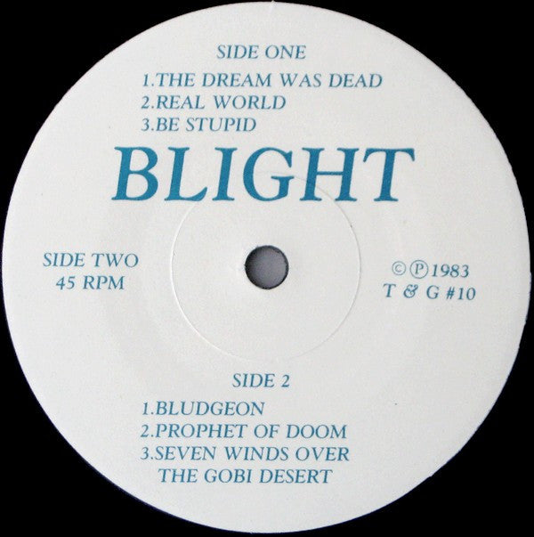 Blight : Blight (7", EP)