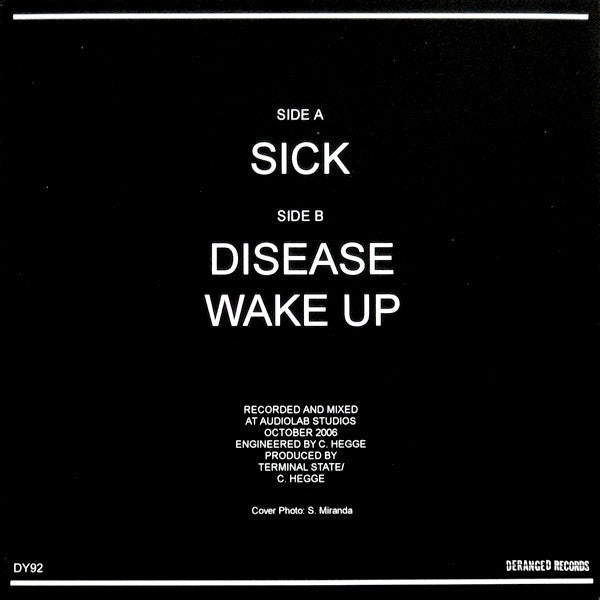 Terminal State (3) : Sick (7")