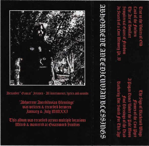 Panzerwar : Abhorrent Antediluvian Blessings (Cass, Album)