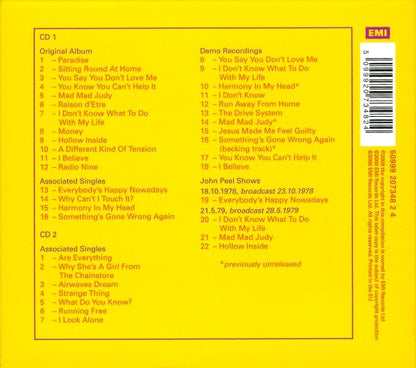 Buzzcocks : A Different Kind Of Tension (CD, Album, RM + CD, Comp, RM + S/Edition, Dig)
