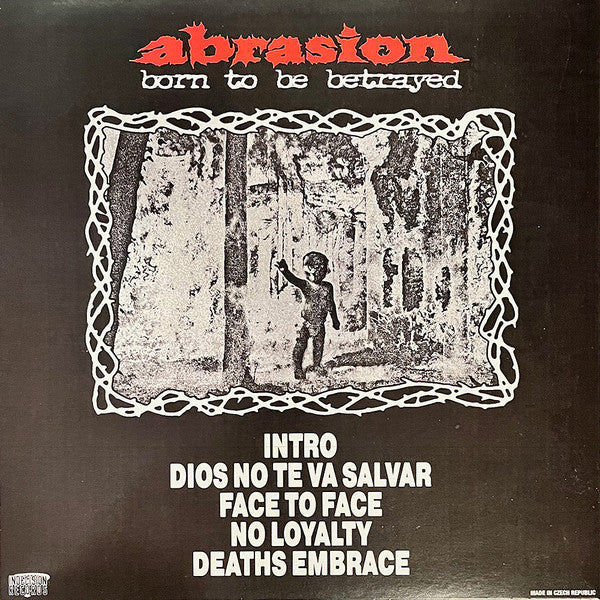 Abrasion (5) : Born To Be Betrayed (12", Ltd)
