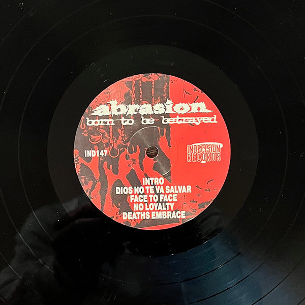 Abrasion (5) : Born To Be Betrayed (12", Ltd)