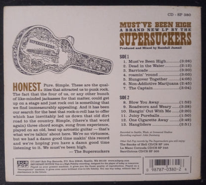 Supersuckers : Must've Been High (CD, Album, Dig)