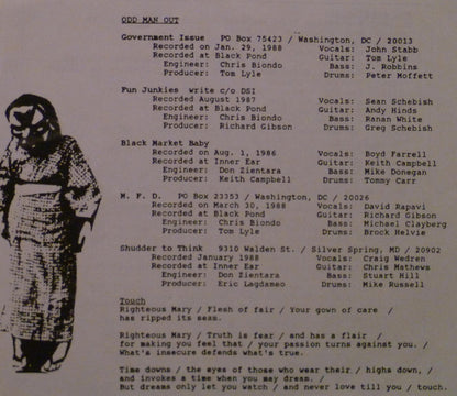 Various : Odd Man Out (7", Comp, RP, Gre)