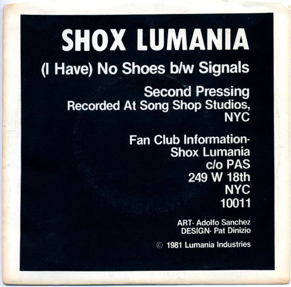 Shöx Lumania : Signals (7", RP)