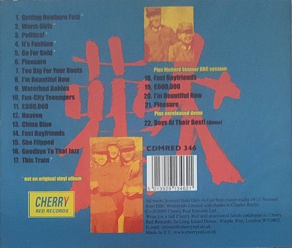 Girls At Our Best : Pleasure (CD, Comp, RE, RM)