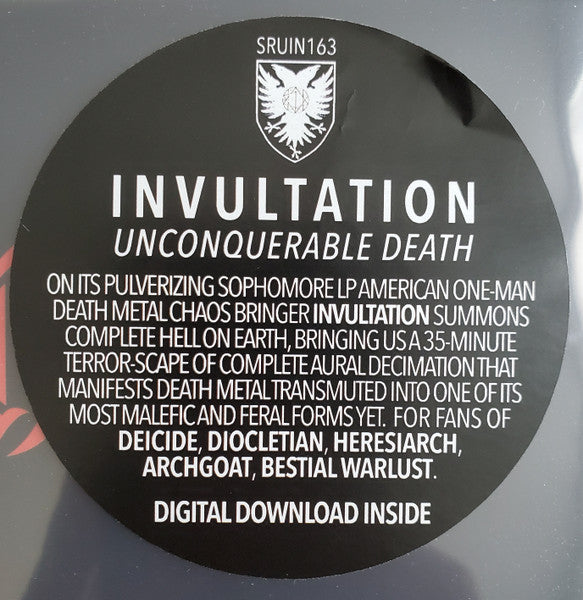 Invultation : Unconquerable Death (LP, Album, Ltd, Red)